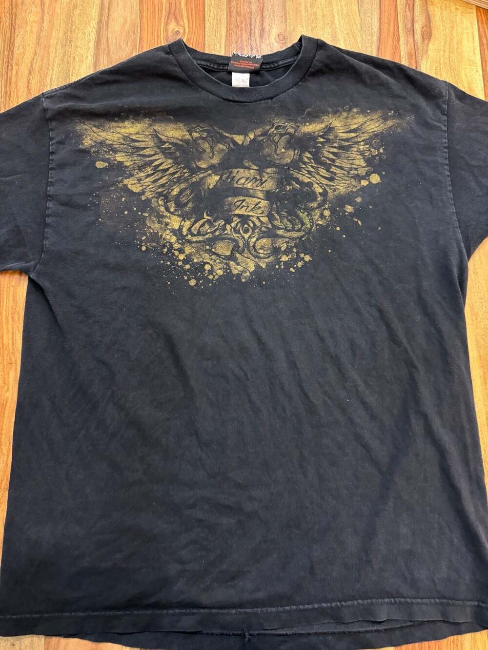 Vintage Y2K 2006 Miami Ink Graphic T-Shirt Mens XL